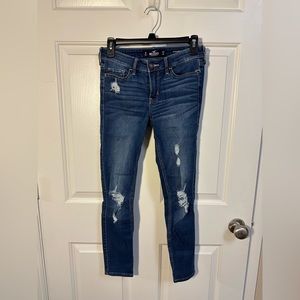 Hollister skinny cropped jeans size 1/25